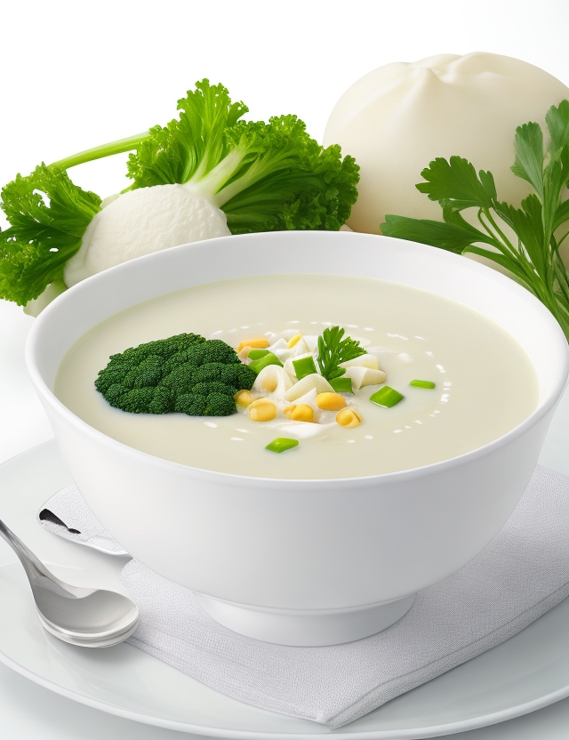 Zupa krem z białych warzyw